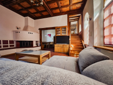 Wohnzimmer Ebene 0 mit Schlafcouch