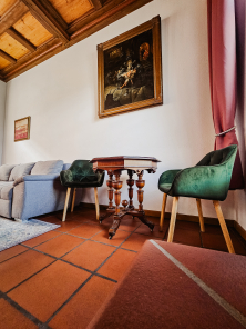 Wohnzimmer Ebene 0 mit Schlafcouch