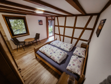 Schlafzimmer 1 Ebene 2 Doppelbett